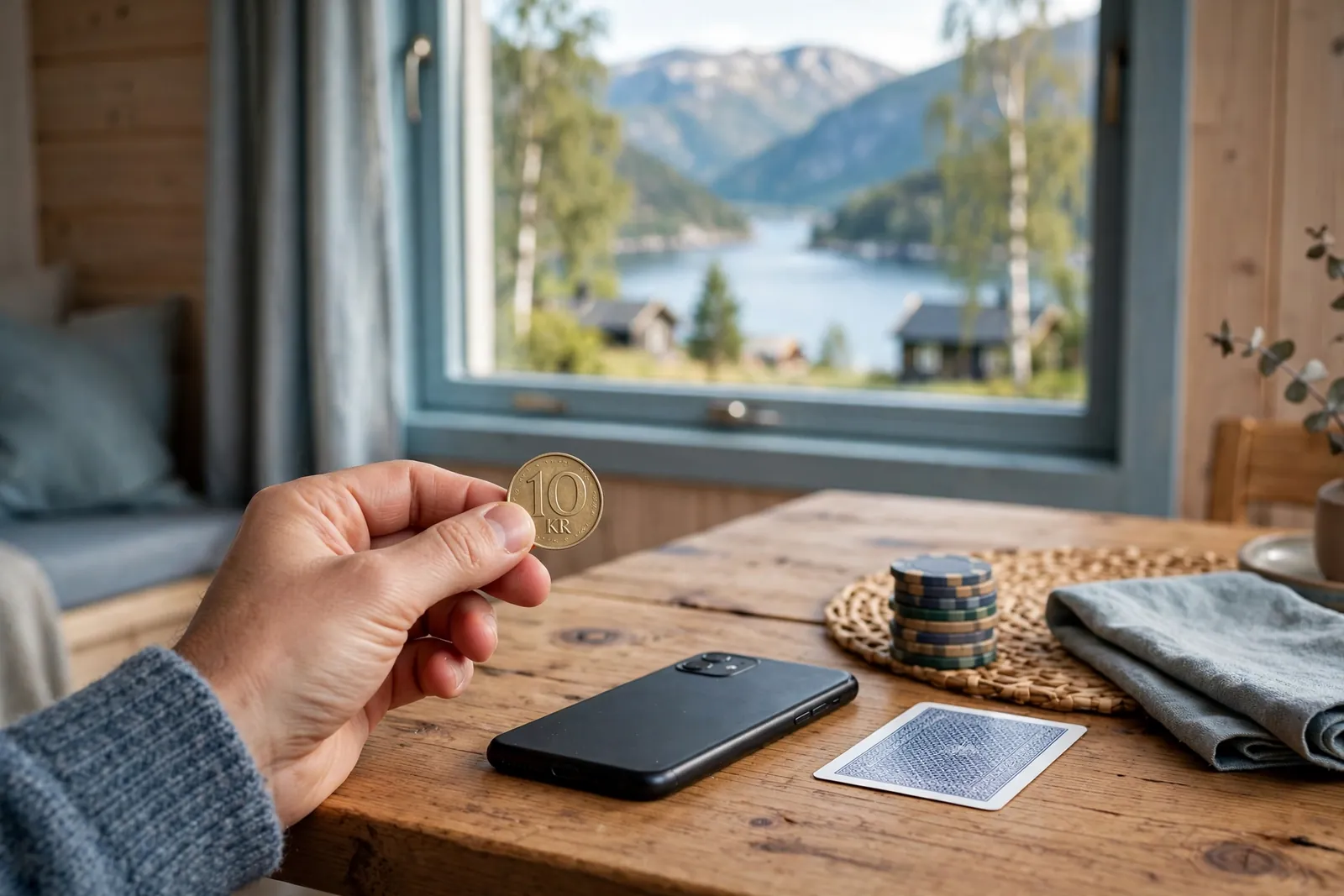 10 kr casinoer i Norge: tilbud og vilkår